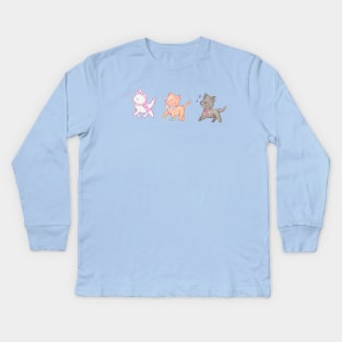 Les Aristocats Kids Long Sleeve T-Shirt